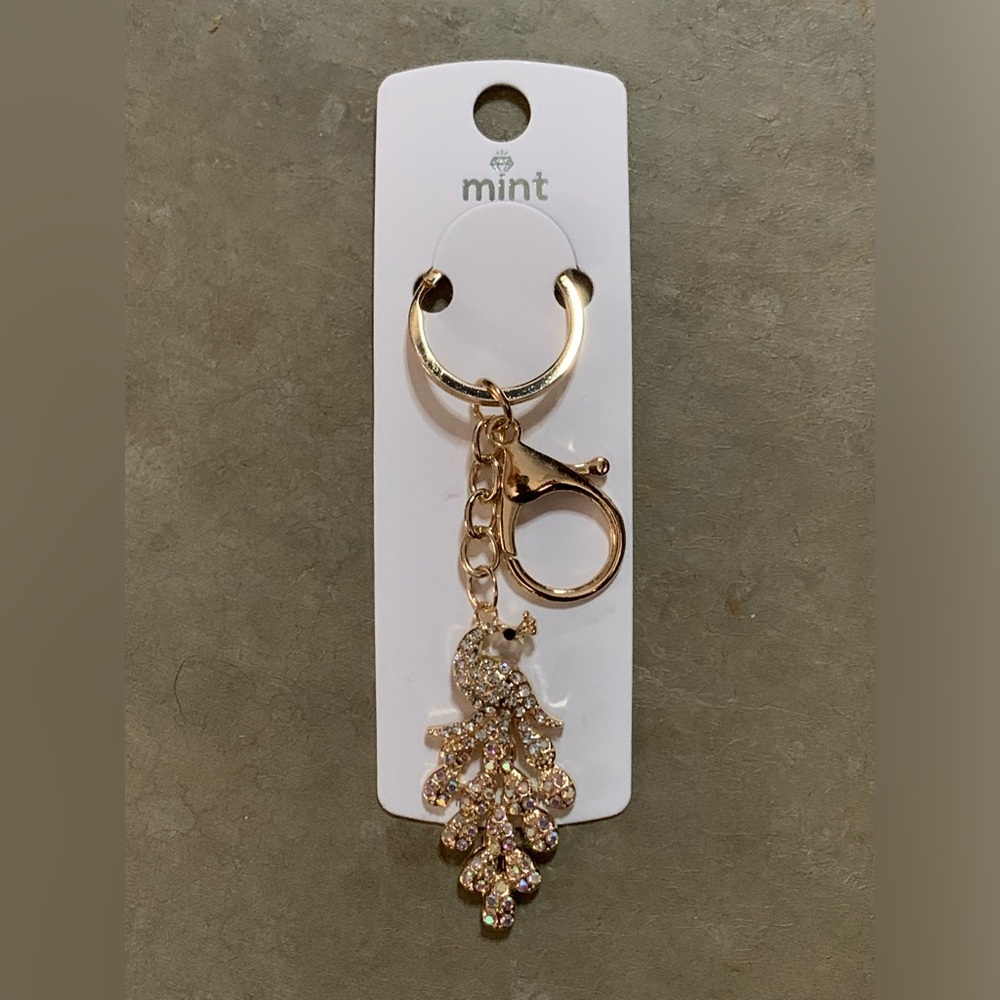 Peacock Keychain/Charm